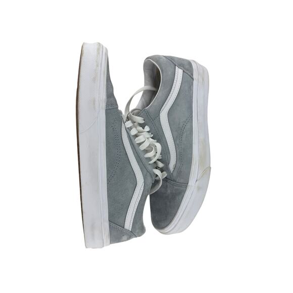 Vans Old Skool Pig Suede Blue Fog/True White Womens 8.5 - Picture 5 of 9